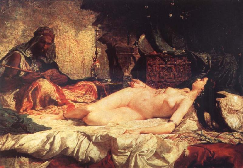 Mariano Fortuny y Marsal Odalisque oil painting image
